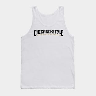 Black & Gold CSRD Name Logo Tank Top